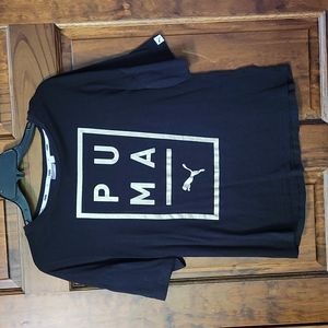 Black puma shirt